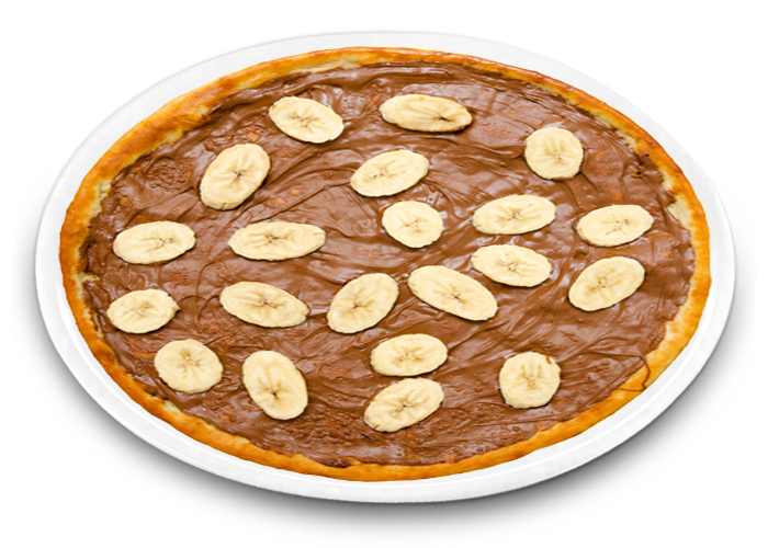 PIZZA NUTELLA BANANA