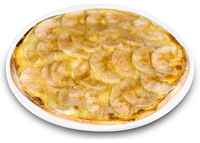 PIZZA NUTELLA PINEAPPLE